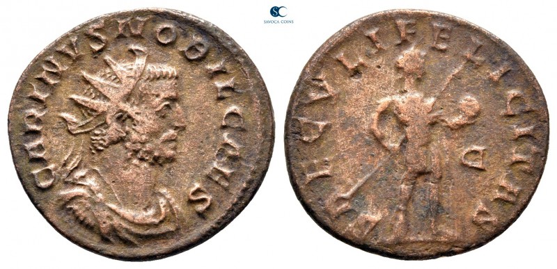 Carinus, as Caesar AD 282-283. Lugdunum
Antoninianus Æ

19 mm., 3,62 g.


...