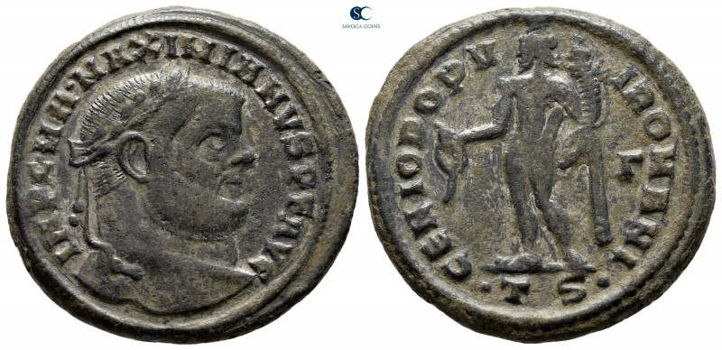 Maximianus Herculius AD 286-305. Thessaloniki
Follis Æ

28 mm., 11,01 g.

...