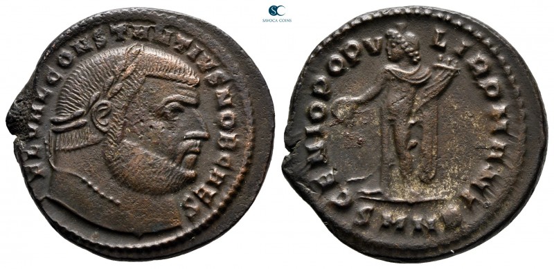 Constantius I Chlorus AD 305-306. Nicomedia
Follis Æ

27 mm., 9,59 g.



...