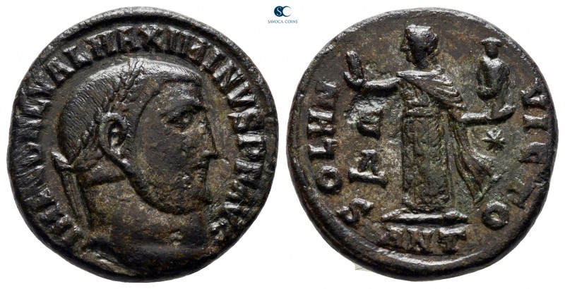 Maximinus II Daia AD 310-313. Antioch
Follis Æ

20 mm., 4,58 g.



very f...