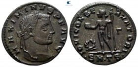 Maximinus II Daia AD 310-313. Thessaloniki. Follis Æ