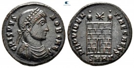 Crispus, as Caesar AD 316-326. Heraclea. Follis Æ
