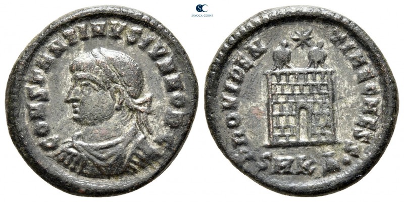 Constantinus II, as Caesar AD 317-337. Cyzicus
Follis Æ

18 mm., 3,60 g.

...