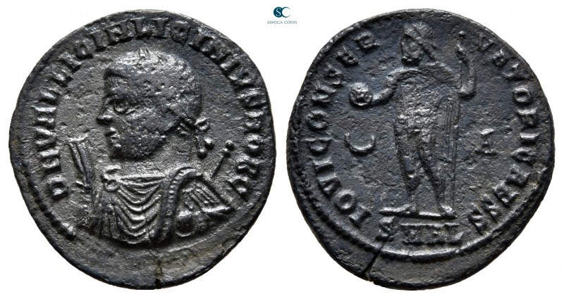 Licinius II, as Caesar AD 317-324. Alexandria
Follis Æ

20 mm., 2,43 g.


...