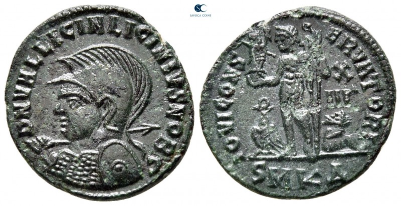 Licinius II, as Caesar AD 317-324. Cyzicus
Follis Æ

19 mm., 2,84 g.



v...