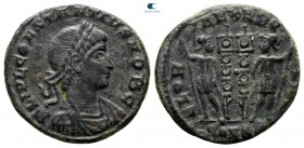 Constantius II, as Caesar AD 324-337. Constantinople. Follis Æ