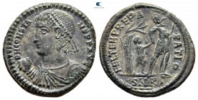 Constans, as Caesar AD 333-337. Cyzicus. Follis Æ