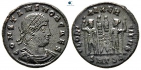 Constans, as Caesar AD 333-337. Rome. Follis Æ