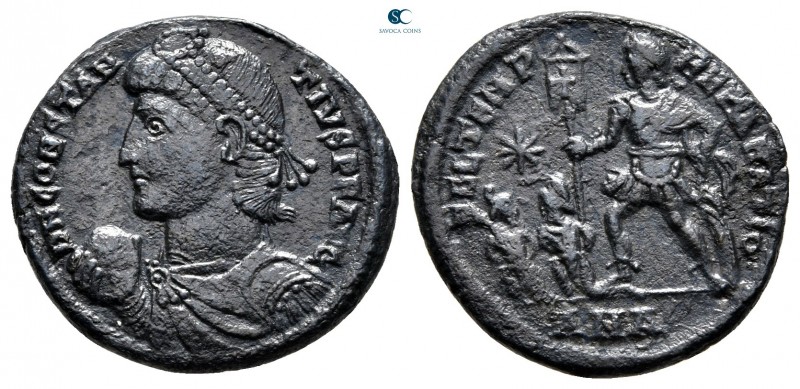 Constantius II AD 337-361. Antioch
Follis Æ

22 mm., 3,98 g.



very fine...