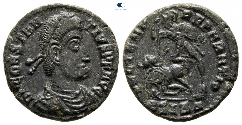 Constantius II AD 337-361. Siscia
Follis Æ

17 mm., 2,78 g.



very fine