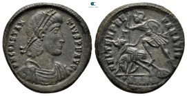 Constantius II AD 337-361. Uncertain mint. Centenionalis Æ