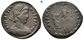 Gratian AD 375-383. Nicomedia. Follis Æ