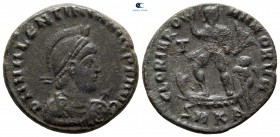 Valentinian II AD 375-392. Cyzicus. Follis Æ