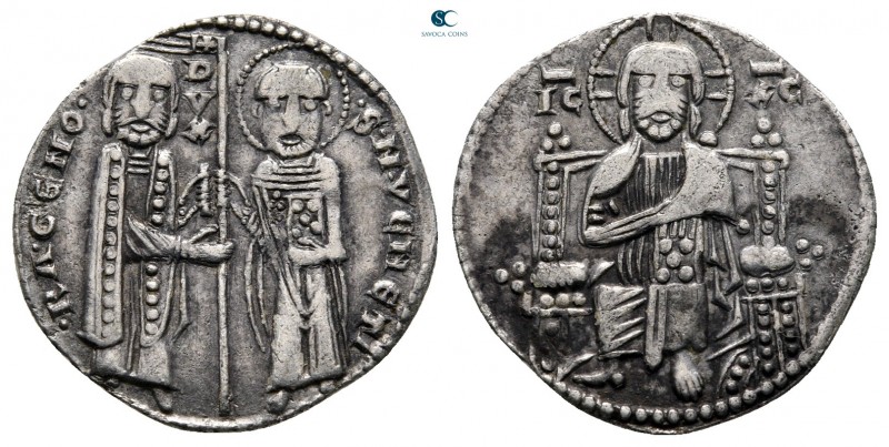 Ranieri Zeno AD 1253-1268. Venice
Grosso AR

20 mm., 2,04 g.



very fine