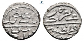 Turkey. Qustantînîya (Constantinople). Bâyazîd II ibn Muhammad II AD 1481-1512. (AH 886-918). Dated AH 886. Akçe AR
