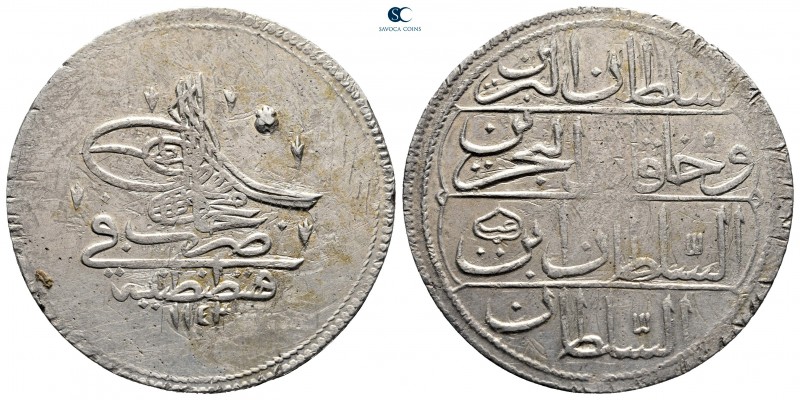 Turkey. Islambul (Istanbul). Mahmud I AD 1730-1754.
1 Kurush AR

36 mm., 23,7...