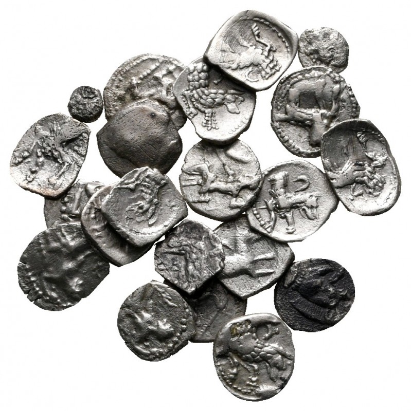 Lot of ca. 21 greek silver fractions / SOLD AS SEEN, NO RETURN! 

very fine