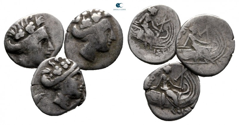 Lot of ca. 3 greek silver tetrobols / SOLD AS SEEN, NO RETURN!

nearly very fi...