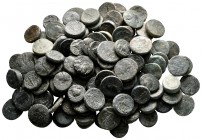 Lot of ca. 100 greek bronze coins / SOLD AS SEEN, NO RETURN!nearly very fine