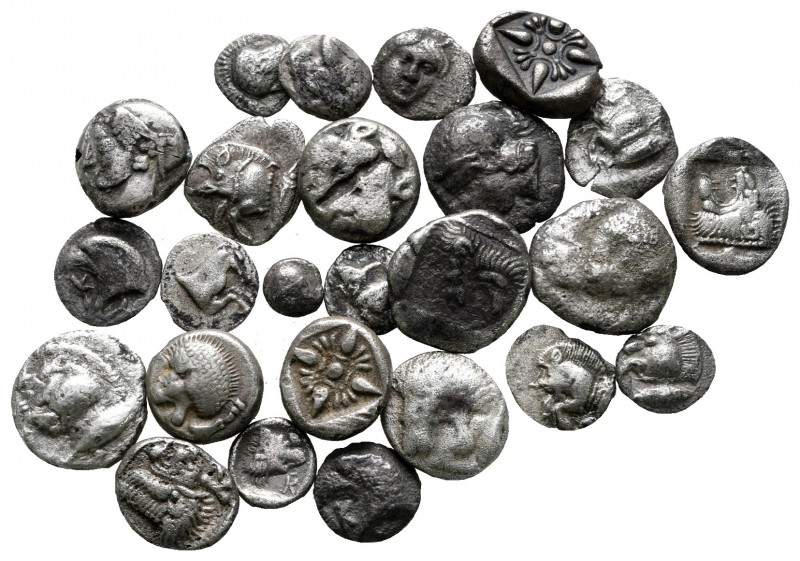 Lot of ca. 25 greek silver fractions / SOLD AS SEEN, NO RETURN!

very fine