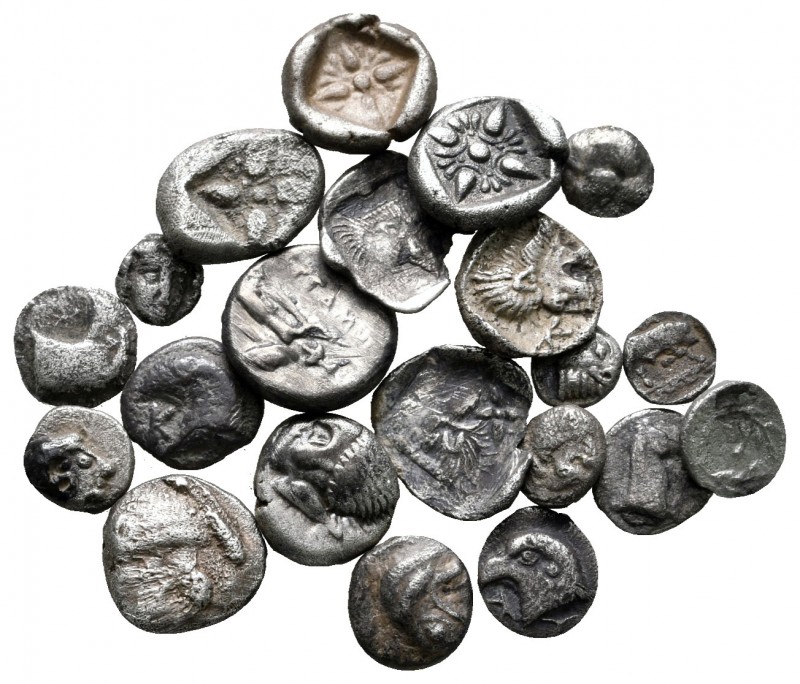 Lot of ca. 21 greek silver fractions / SOLD AS SEEN, NO RETURN!

very fine