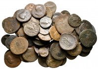 Lot of ca. 55 roman provincial bronze coins / SOLD AS SEEN, NO RETURN!fine