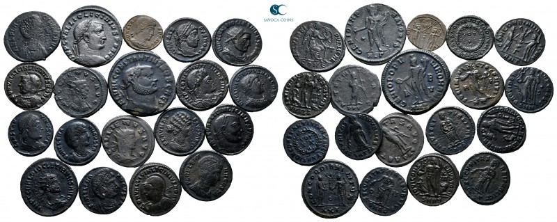 Lot of ca. 19 roman bronze coins / SOLD AS SEEN, NO RETURN!

very fine