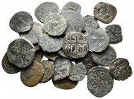 Lot of ca. 31 byzantine bronze coins / SOLD AS SEEN, NO RETURN!very fine