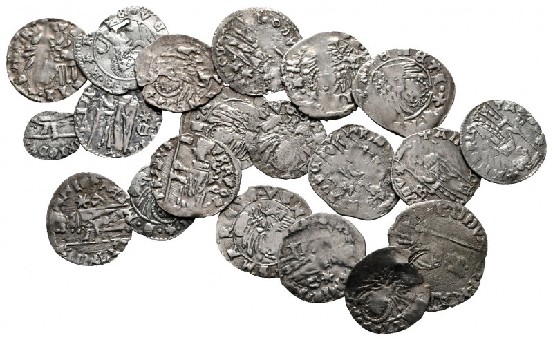 Lot of ca. 20 medieval silver coins / SOLD AS SEEN, NO RETURN!

very fine