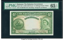Bahamas Bahamas Government 4 Shillings 1936 (ND 1953) Pick 13d PMG Gem Uncirculated 65 EPQ. 

HID09801242017

© 2020 Heritage Auctions | All Rights Re...