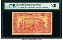 Bermuda Bermuda Government 10 Shillings 30.9.1927 Pick 4 PMG Very Fine 20. 

HID09801242017

© 2020 Heritage Auctions | All Rights Reserve