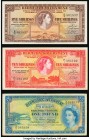 Bermuda Bermuda Government 5; 10 Shillings; 1 Pound 1.5.1957 (2); 1.10.1956 Pick 18; 19; 20 Three Examples Fine-Very Fine. 

HID09801242017

© 2020 He...