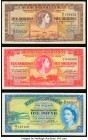Bermuda Bermuda Government 5; 10 Shillings; 1 Pound 1.5.1957; 1.10.1966 (2) Pick 18; 19; 20 Three Examples Fine. 

HID09801242017

© 2020 Heritage Auc...