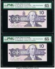 Radar Serial Number Pair Canada Bank of Canada $10 1989 Pick 96b BC-57b PMG Gem Uncirculated 65 EPQ (2). 

HID09801242017

© 2020 Heritage Auctions | ...