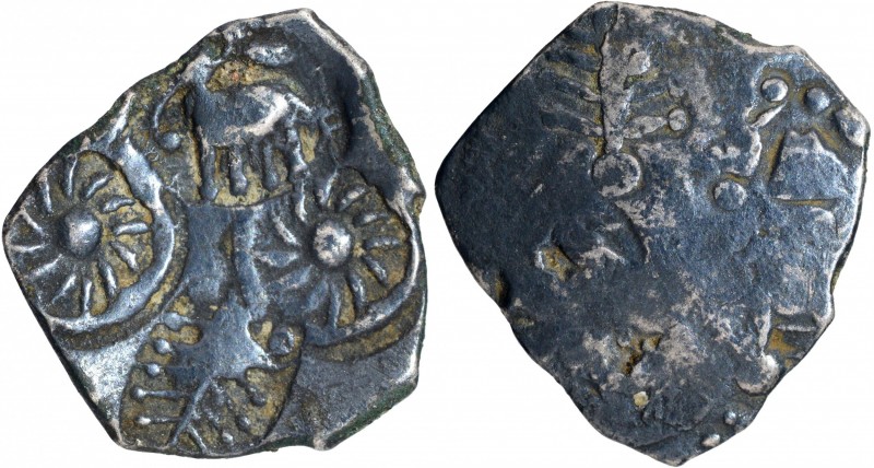 Ancient India
Punch-Marked Coins 
16 Andhra Janapada (BC 500-300)
Karshapana ...
