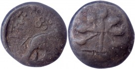 Alloyed Copper Coin of Siri Satakarni of Satavahana Dynasty.