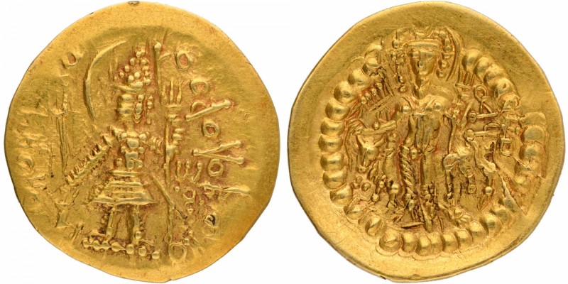 Ancient India
Kushan Dynasty
08. Vasudeva I (190-230 AD)
Dinar 1/4
Kushan Dy...