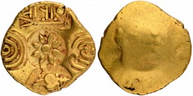 Gold Padmatanka Coin of Ramachandra of Yadavas of Devagiri.