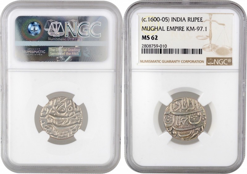Mughal Coins
03. Akbar, Jalal-Ud-Din Muhammad (1556-1605)
Rupee 01
Akbar, All...