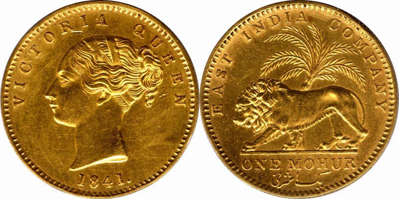 British India
Mohur 1
Mohur 1
1841, Victoria Queen, Gold Mohur, Continuous Le...