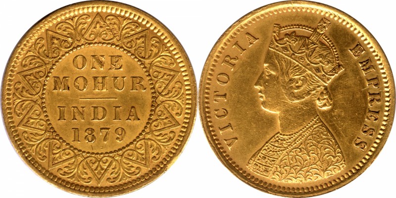 British India
Mohur 1
Mohur 1
1879, Victoria Empress, Gold Mohur, Calcutta Mi...