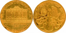 Gold Five Hundred Schillings Coin of Austria of 1992.