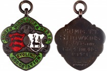 Bronze Enamel Medal of North Middlesex and Herts cycling association.
