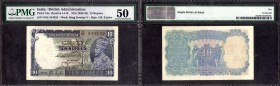 Ten Rupees Bank Note of King George V Signed by J.B. Taylor of 1935.
