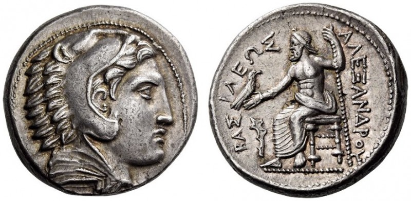 KINGS of MACEDON, Alexander III ‘the Great’, 336-323 BC. Tetradrachm (Silver, 25...