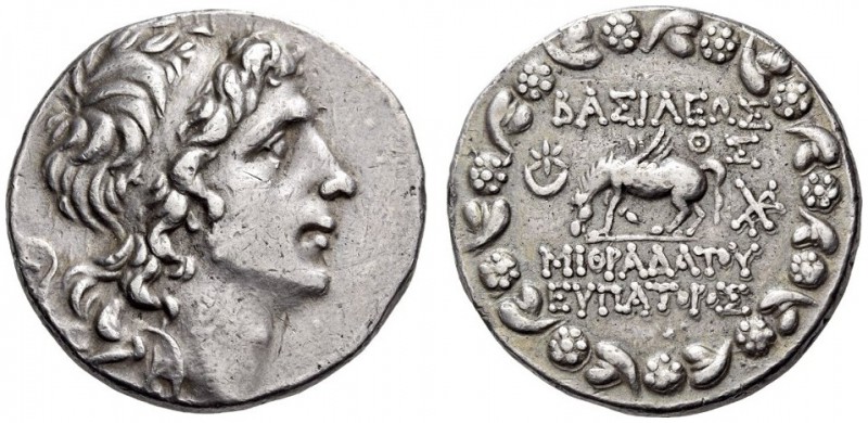 KINGS of PONTOS, Mithradates VI Eupator, Circa 120-63 BC. Tetradrachm (Silver, 2...
