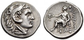 BITHYNIA, Herakleia Pontika. Circa 305-281 BC. Didrachm (Silver, 23mm, 9.79 g 12). Head of youthful Herakles to right, wearing lion skin headdress. Re...
