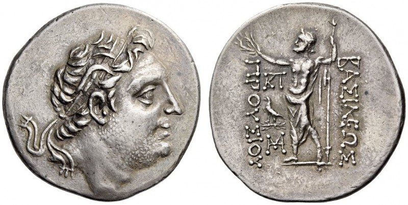 KINGS of BITHYNIA, Prusias II Kynegos, 182-149 BC. Tetradrachm (Silver, 34mm, 17...