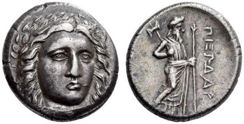 SATRAPS of CARIA, Pixodaros, Circa 341/0-336/5 BC. Didrachm (Silver, 20mm, 6.96 ...