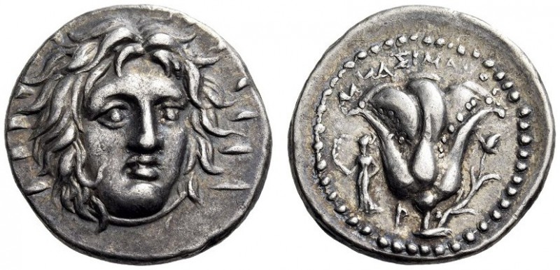 ISLANDS off CARIA, Rhodos. Rhodes. Circa 250-229 BC. Didrachm (Silver, 20mm, 6.5...